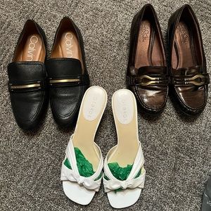 Womens size 7 business casual shoes lot